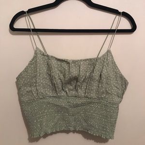 LA Hearts Smocked Bodice Cami Top